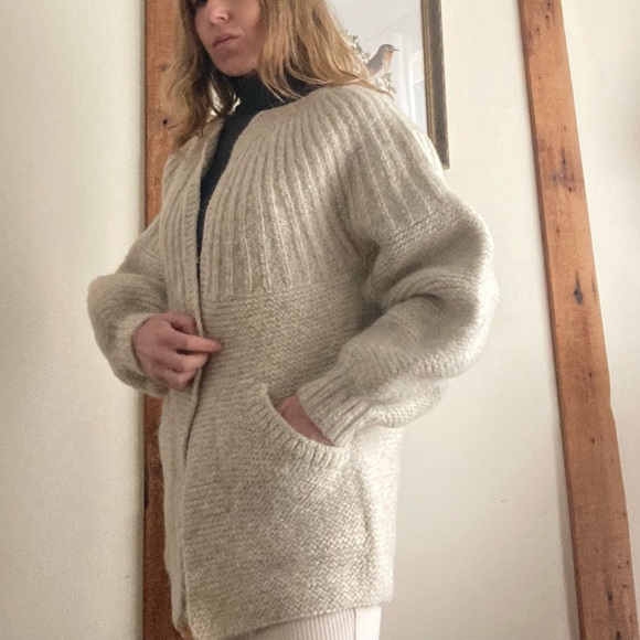 Custom Designed Sweater Coat - Picture 5 of 8